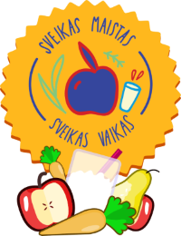 Vaisiai ir daržovės bei pienas ir pieno produktai vaikams